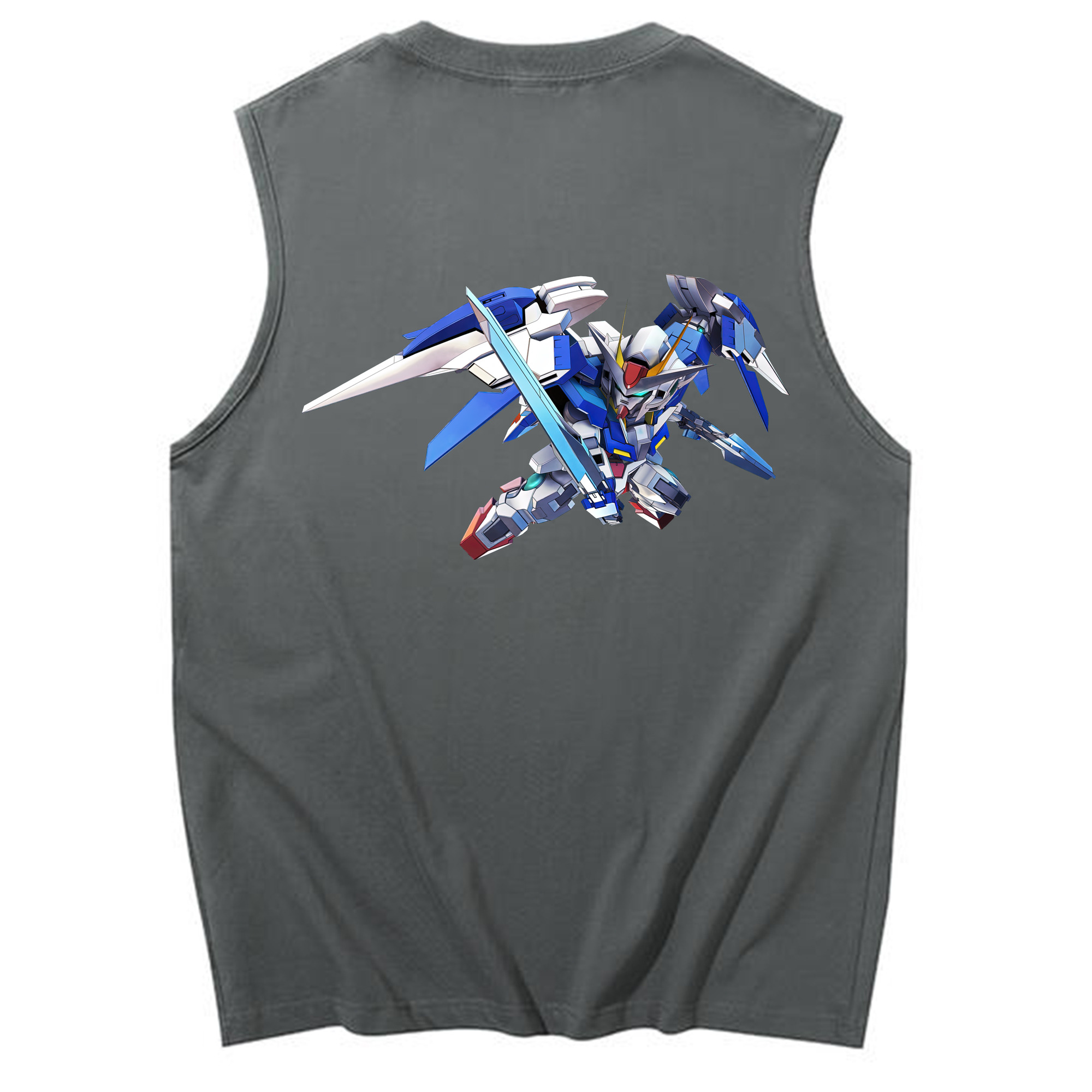 （画像用） 機動戦士ガンダム Mobile Suit Gundam コットン100％タンクトップ（背面プリント）